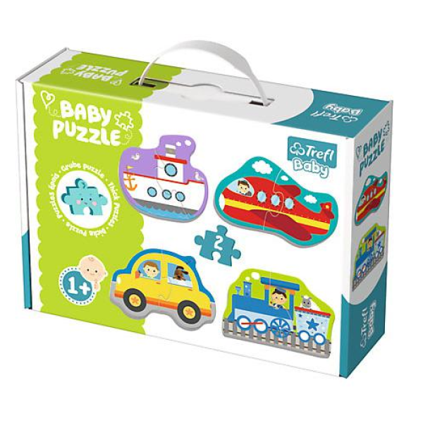 Trefl - Baby Puzzle - Transportes