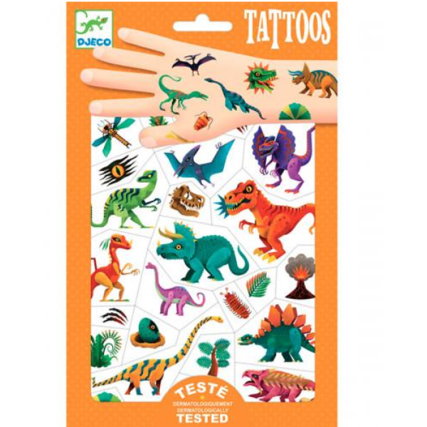 Djeco - Dinossauros Tatuagens