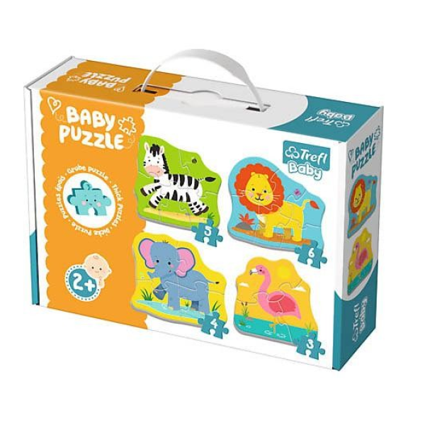 Trefl - Baby Puzzle Animais da Selva