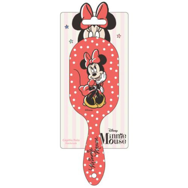 Disney - Escova Rectangular Infantil Minnie