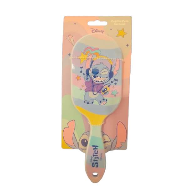 Disney - Escova Rectangular Infantil Stitch Colori