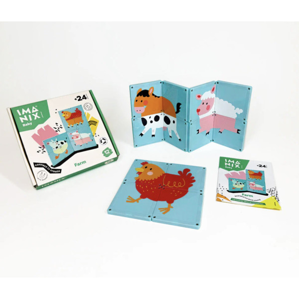 Braintoys - Imanix Baby 12 pcs
