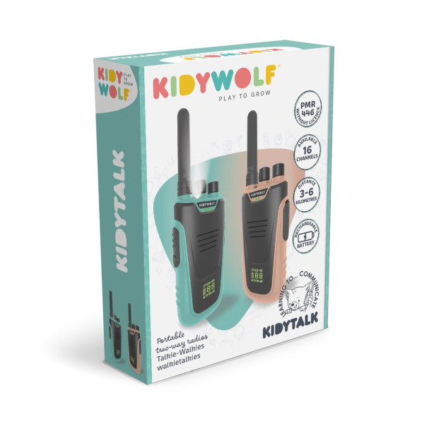 Kidywolf - Walkie Talkie Nude e Cinza