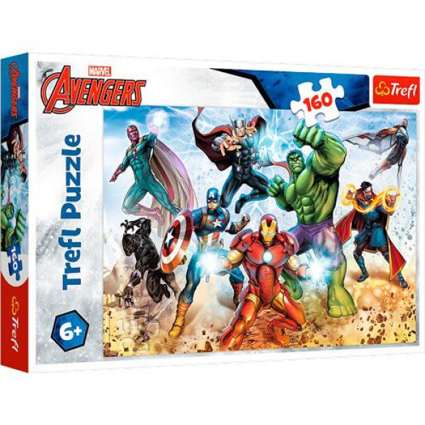 Trefl - Puzzle 160 pcs Avengers (15368)