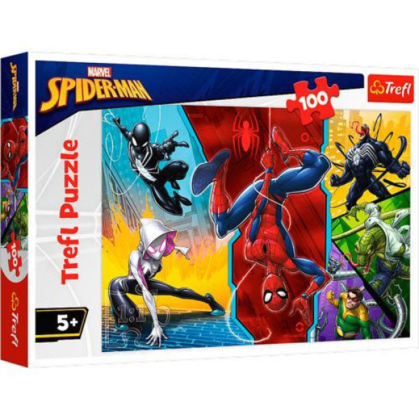Trefl - Puzzle 100 pcs Spiderman (16347)