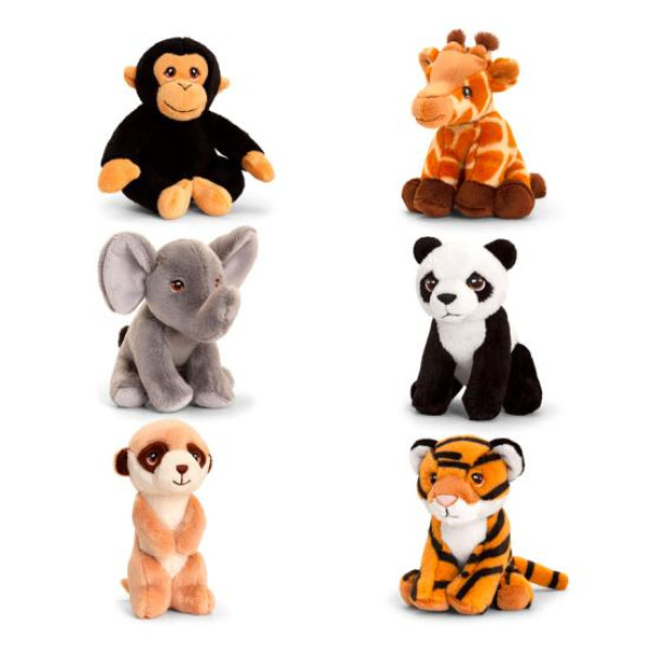 Keel toys - Animais Selva Sortidos 12cm (SE6691)