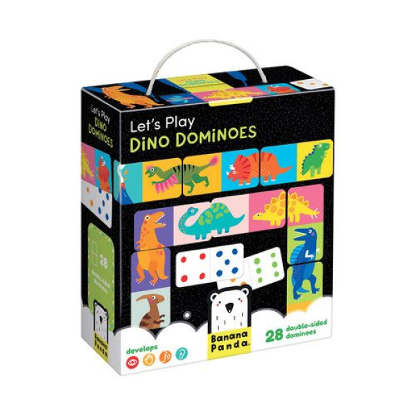 BP - LETS PLAY DINO DOMINOES 2A (BAN49165)