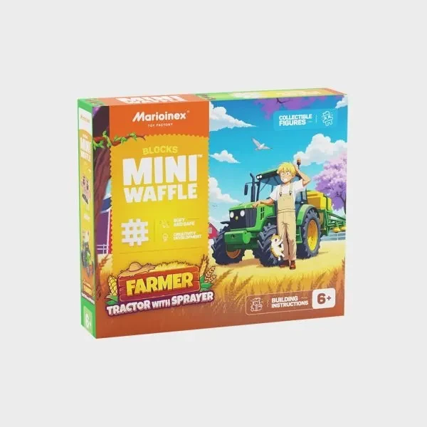 MARIOINEX - MINI WAFFLE FARM TRACTOR (MX907498)
