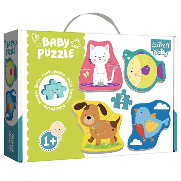 Trefl - Baby Puzzle - Animais Domesticos (36074)