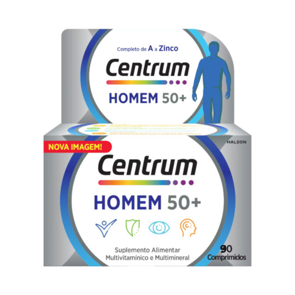 CENTRUM HOMEM 50+ 90 COMPRIMIDOS