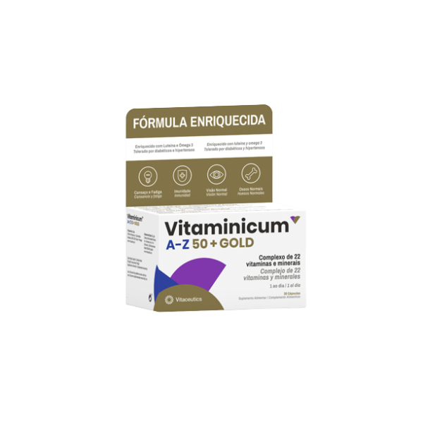 Vitaminicum Az 50+ Gold Caps X30