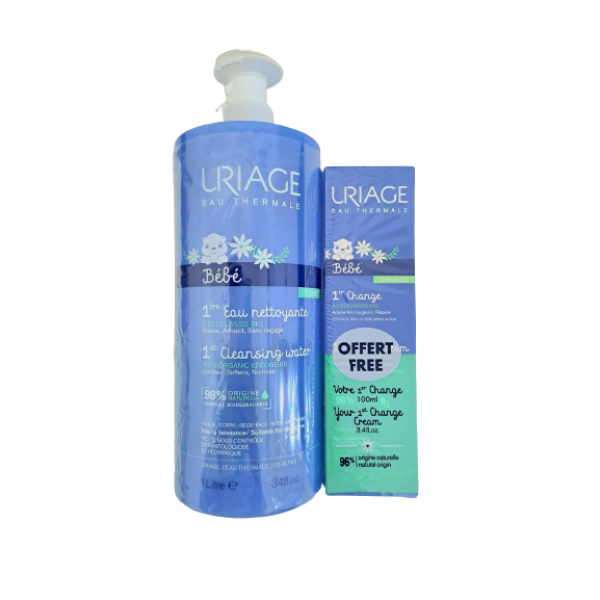 Uriage Bebe 1ªAg Limp 1l+1º Change100ml