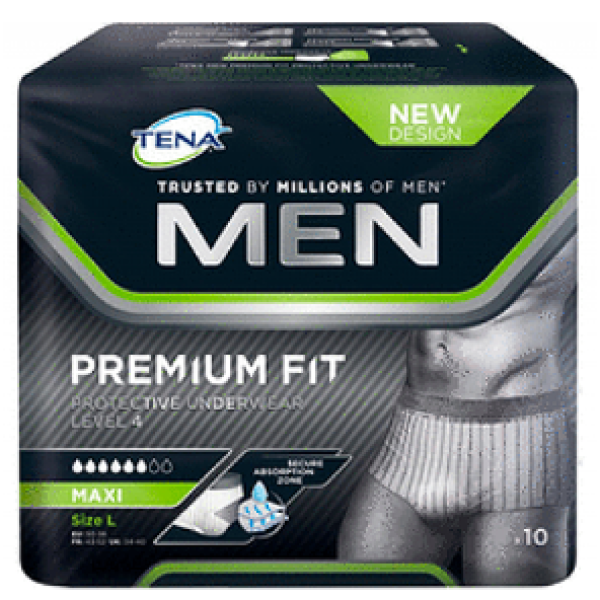 Tena Men Cueca Level 4 L X10,