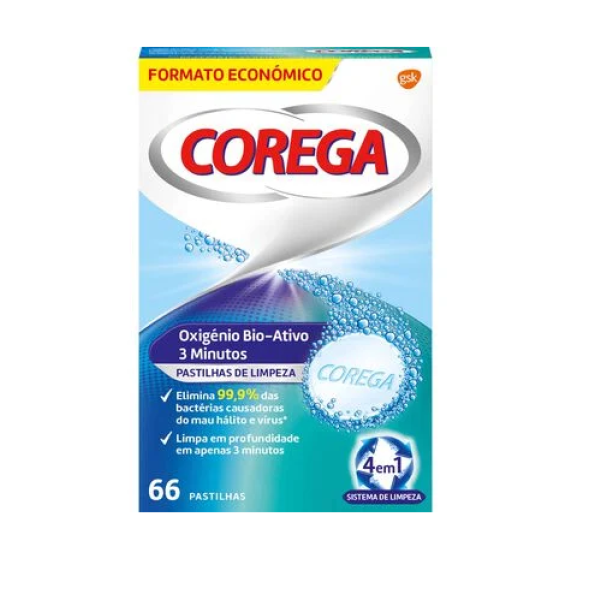 Corega Bio Activo Pst Protese X66