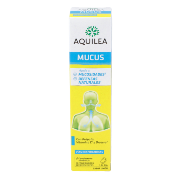 AQUILEA MUCUS 15 comp efervescentes