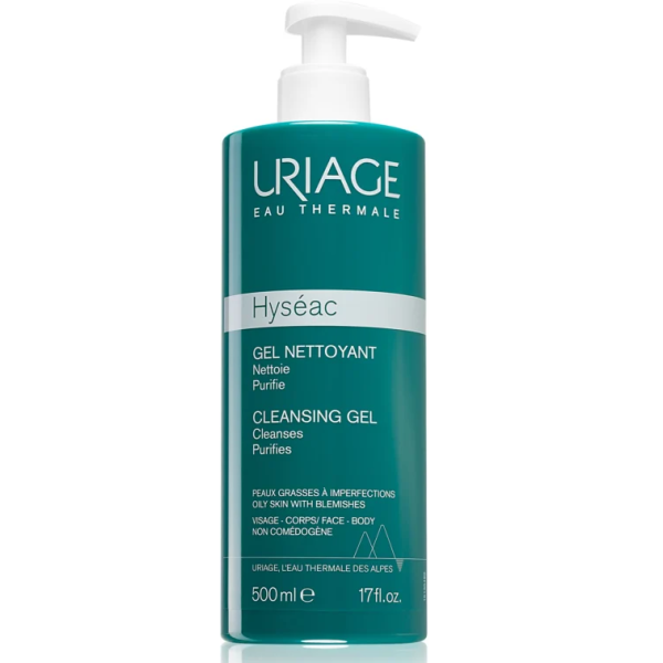 URIAGE HYSEAC GEL LIMPEZA SUAVE 500ML