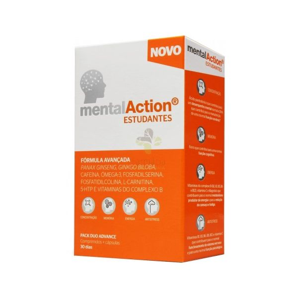 Mentalaction Estudante Compx30+Capsx30 cáps + comps
