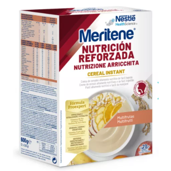 MERITENE CEREAL INSTANT MULT SAQ 300g X2 PÓ SUSP ORAL MEDIDA