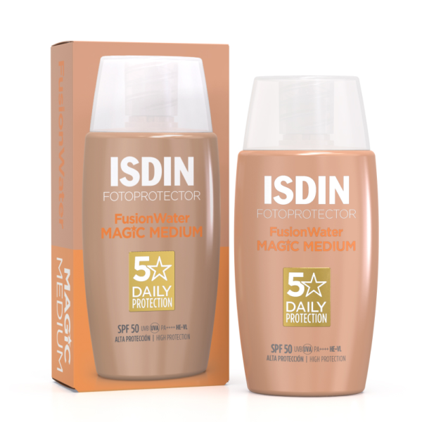 FOTOPROTECTOR ISDIN FUSION WATER COLOT SPF50+ 50ML