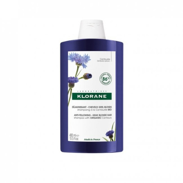 KLORANE CHAMPÔ CENTAUREAS AZUIS 400ML