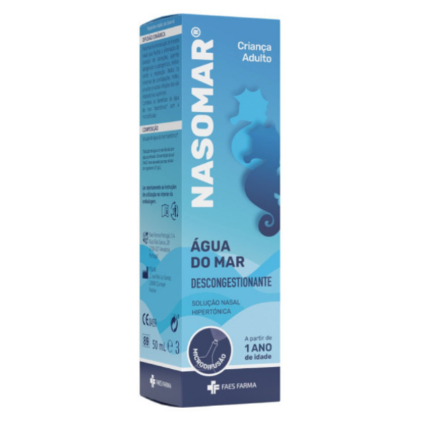 Nasomar Descong Spray Nasal Hipert 50 Ml