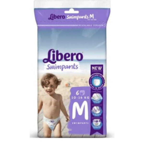 Libero Swimpants Frald 10/16 Kg M X 6,  