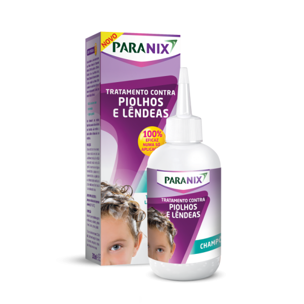 PARANIX CHAMPÔ TRATAMENTO PIOLHOS E LENDEAS 200ML + PENTE