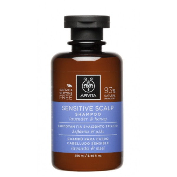 APIVITA CH COURO CABEL SENS 250ML