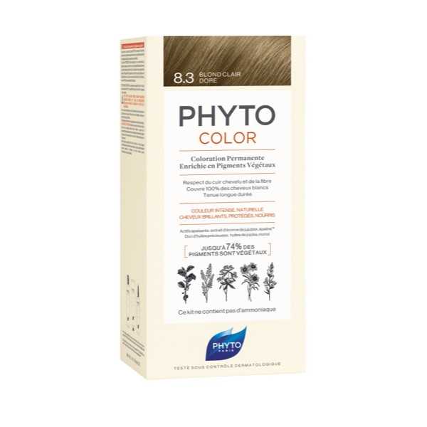 Phytocolor Col 8.3 Louro Claro Dour