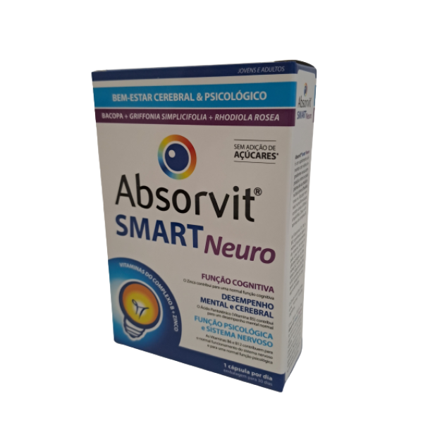 ABSORVIT SMART NEURO 30 CÁPSULAS