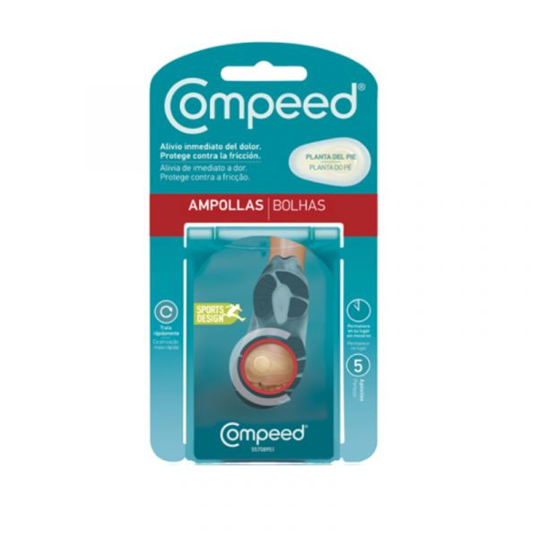 Compeed Sport Penso Bolhas Planta Pe X5,   x 5