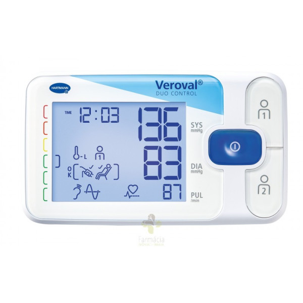 VEROVAL DUO CONTROL TENSIOMETRO BRACO