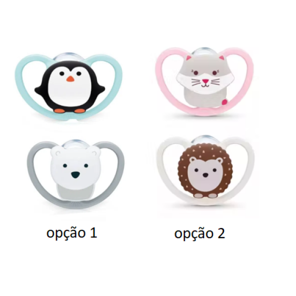 Nuk Space Chup Sil T1 0-6m X2