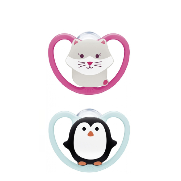 Nuk Space Chup Sil T2 6-18m X2