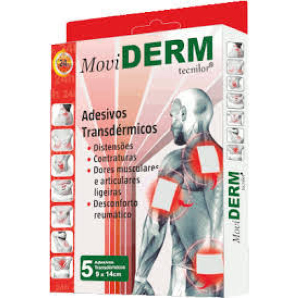 MOVIDERM ADES TRANSDERM 9X14CM X5