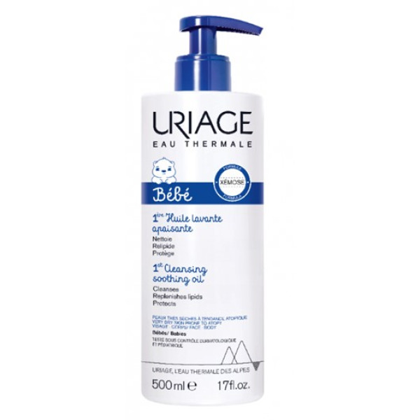 URIAGE BEBE 1º ÓLEO LAVANTE APAZIGUANTE 500ML