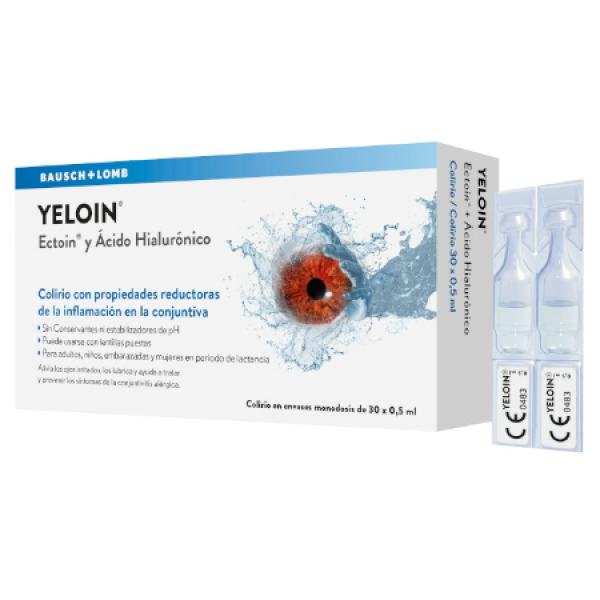 YELOIN COLIRIO MONOD 0,5ML X30