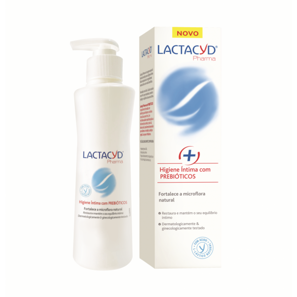 LACTACYD HIGIENE ÍNTIMA COM PREBIÓTICOS 250 ML