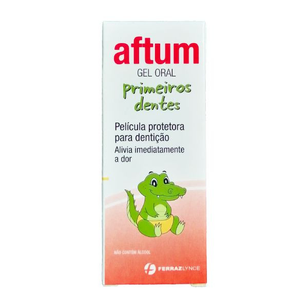 Aftum Primeiros Dentes Gel Or 15Ml,  