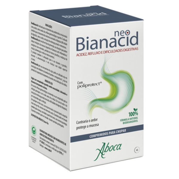 NEO BIANACID COMPRIMIDOS MASTIGÁVEIS X 45