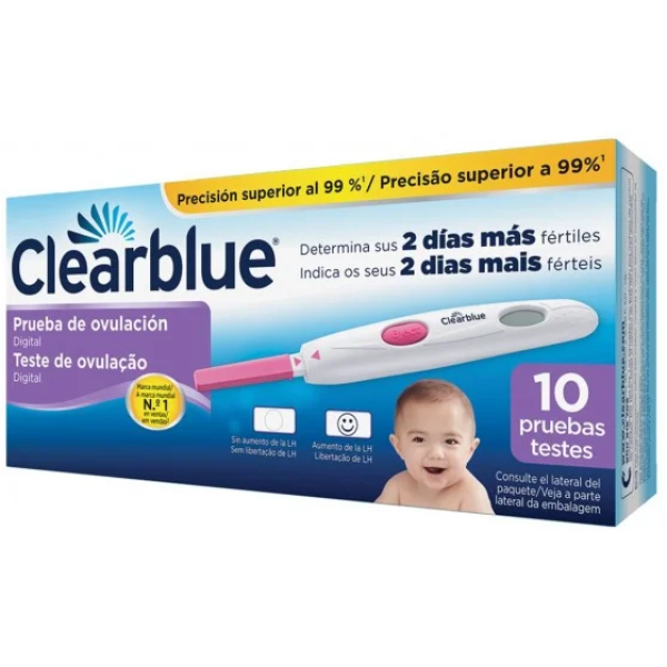 Clearblue Digital Teste Ovulacao X 10