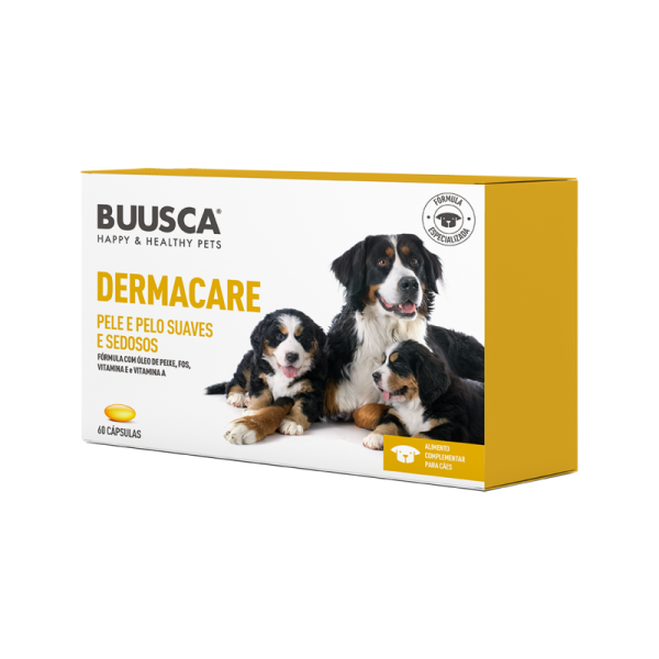 BUUSCA DERMACARE CÃO 60 CÁPSULAS