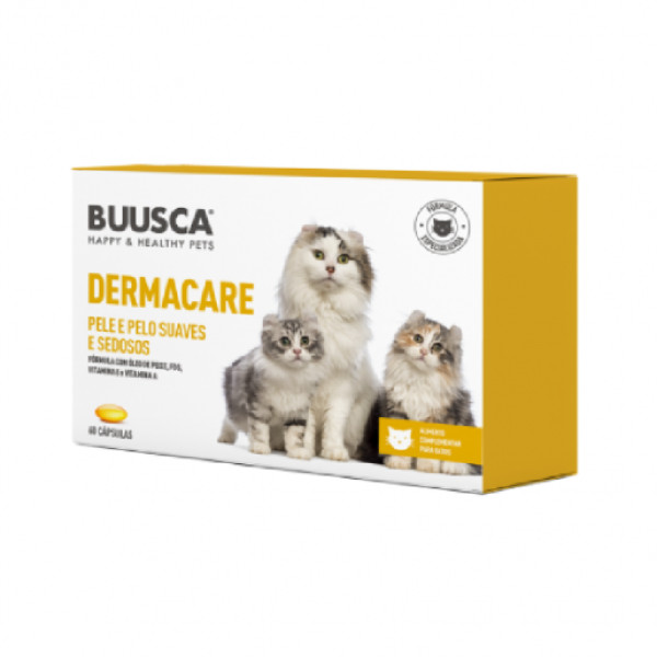 BUUSCA DERMACARE GATO 60 CÁPSULAS