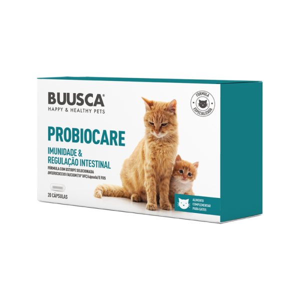 BUUSCA PROBIOCARE GATO 20 CÁPSULAS