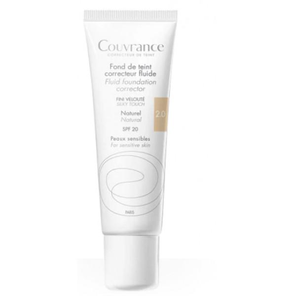 AVÈNE  COUVRANCE BASE FLUIDA CORRETORA NATURAL 30 ml