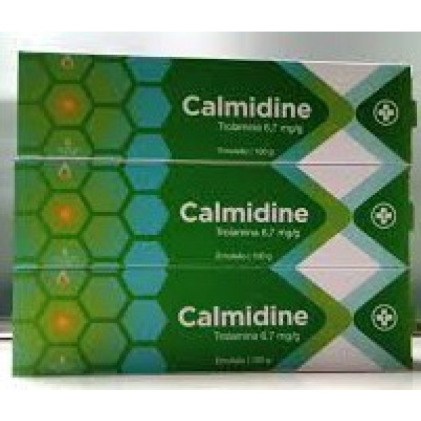 Calmidine Trolamina 6,7Mg Emul 100G,  
