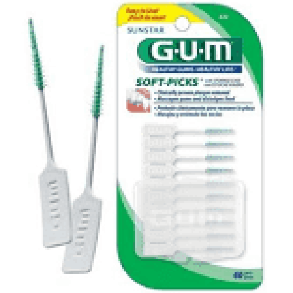 Gum Soft Picks Comfort Flex Med Mint X40