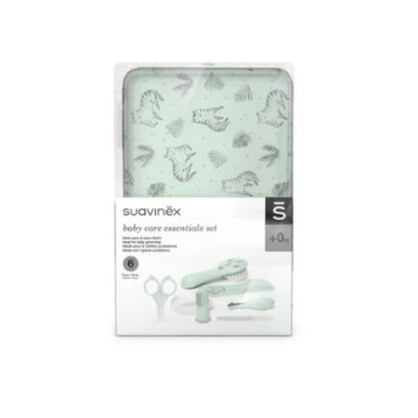 Suavinex Baby Care Kit essenciais para menino 0M+ verde