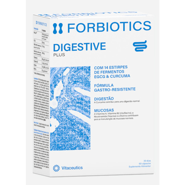 Forbiotics  Digestive Plus Caps X60