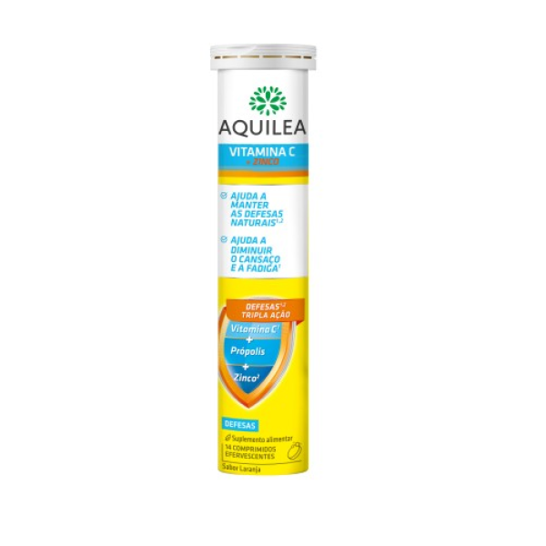 Aquilea Vit C+Zinco Comp Efer X14